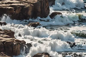 Coastline Waves 4K
