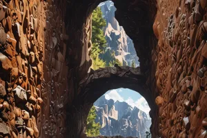 Mountain Tunnel 4K