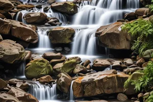 Granite Waterfall 4K