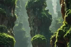 Luminous Moss Cathedral