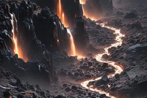 Obsidian Valley Lightfall