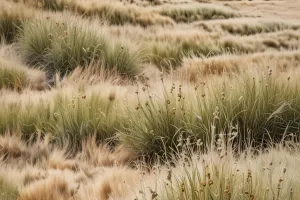 Coastal Grass Silence – Luxury Vertical Nature Wallpaper