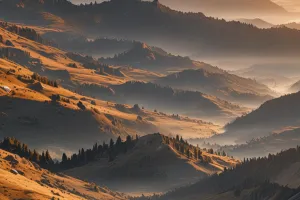 Serene Alpine Sunrise Lock-Screen