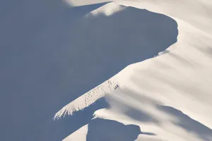 Snowy Mountain Ridge