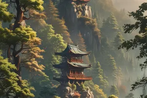 Mountain Shrine Mist